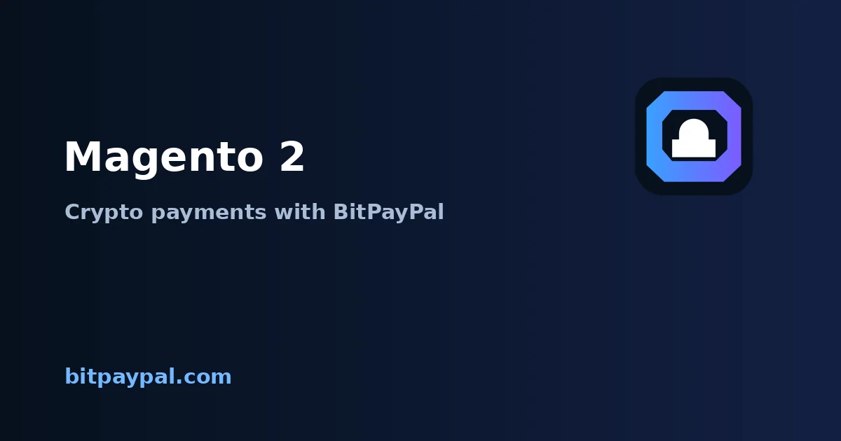 Magento 2 + BitPayPal integration
